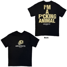 Architects - I'm A F*Cking Animal Uni Bl T-Shirt