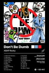 A$AP Rocky - Don't be Dumb 91,5 x 61 cm