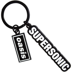 Oasis - Supersonic Decca Logo Charm Keychain