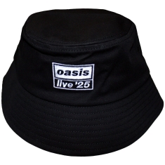 Oasis - Live 25 Logo Bl Bucket Hat