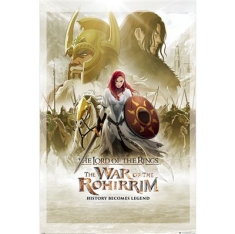 Movie Poster  - The War Of The Rohirrim (One Sheet)  Poster 91,5 X 61 Cm