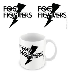 Foo Fighters - Foo Fighters (Lightning) White Pod Mug