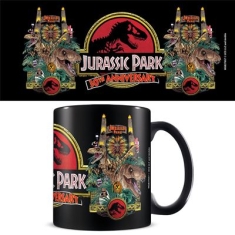 Jurassic Park - Jurassic Park (30Th Anniversary Logo) Black Mug