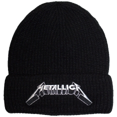 Metallica - 3D Logo Bl Beanie Hat