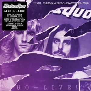 Status Quo - Live In Glasgow 29Th October 1976 (Color 2LP)