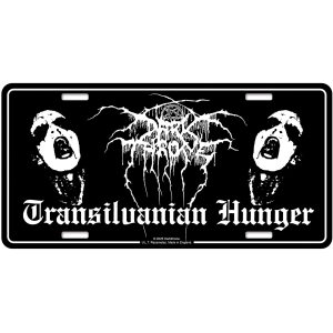 Darkthrone - Number Plate: Transilvanian Hunger