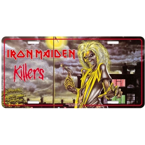 Iron Maiden - Number Plate: Killers