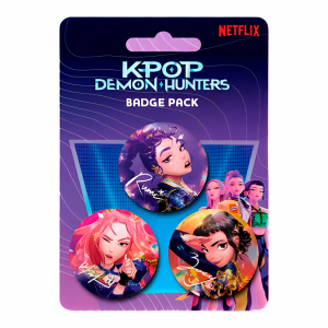 K-Pop Demon Hunters - Pack 3 Badges
