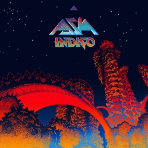 Asia - Indigo (Orange/Blue Splatter)