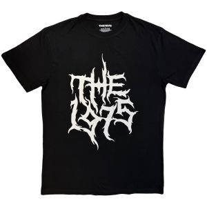 The 1975 - Metal Logo Mono Uni Bl T-Shirt