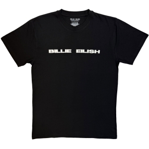 Billie Eilish - Logo Mono Uni Bl T-Shirt