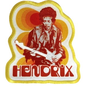 Jimi Hendrix - Jimi & Guitar Woven Patch