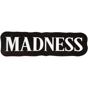 Madness - Text Logo Sticker