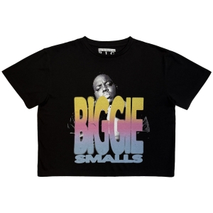 Biggie - Halftone Biggie Lady Bl Crop Top