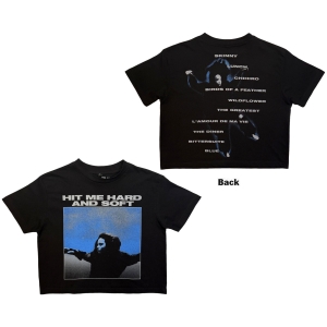 Billie Eilish - Hmhas Tracklist Lady Bl Crop Top
