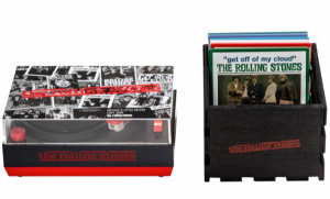 The Rolling Stones - 3-Inch Mini Record Player With Case (Black) Rsd Exclusive