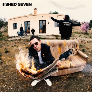 Shed Seven - A Matter Of Time (Black/Red Marble