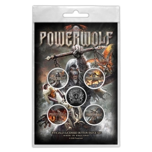 Powerwolf - Call Of The Wild Button Badge Pack