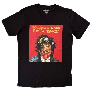 The Rolling Stones - Foreign Tongues Uni Bl T-Shirt
