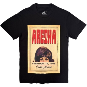 Aretha Franklin - Cobo Hall Uni Bl T-Shirt