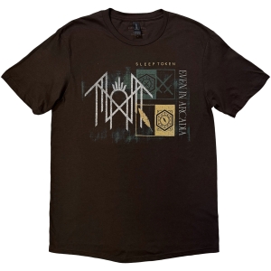 Sleep Token - Even In Arcadia Symbols Uni Brown T-Shirt