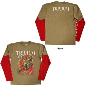 Trivium - Kirisute Gomen Uni Green/Red Layered Longsleeve