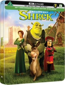 Movie - Shrek (25th Ltd Steelbook 3-disc / 4K UHD + Blu-ray)