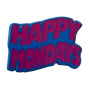 Happy Mondays - Wavy Logo Pin Badge
