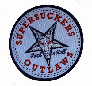 Supersuckers - Patch Outlaws Big (8,9 Cm)