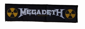 Megadeth - Patch Logo (4,8 Cm X 19,9 Cm)