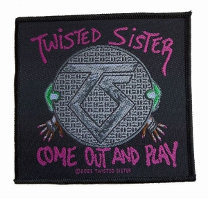 Twisted Sister - Patch Come Out And Play (9,5 Cm X 1