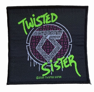 Twisted Sister - Patch Spray Logo (9,7 Cm X 10 Cm)
