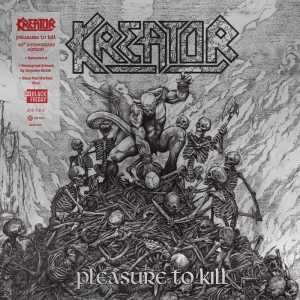 Kreator - Pleasure To Kill (40Th Anniversary) (Rsd Clear And Black Inkplosion Colour Vinyl)
