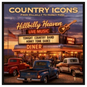 Various Artists - Country Icons: From Hillbilly To Honky Tonk (Ltd Nad Sunburst Vinyl)