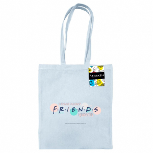 Friends - I Speak Fluent Pastel Blue Tote Bag
