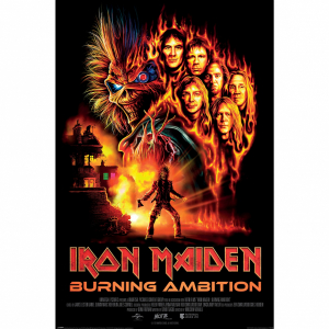 Iron Maiden - Burning Ambition Maxi Poster 91,5 X 61 Cm