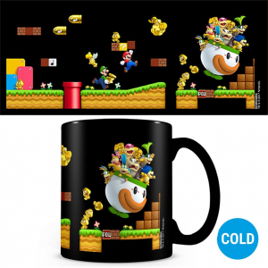 Super Mario - Gold Coin Rush Heat Change Mug
