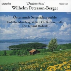 Peterson-Berger Wilhelm - Dedication!