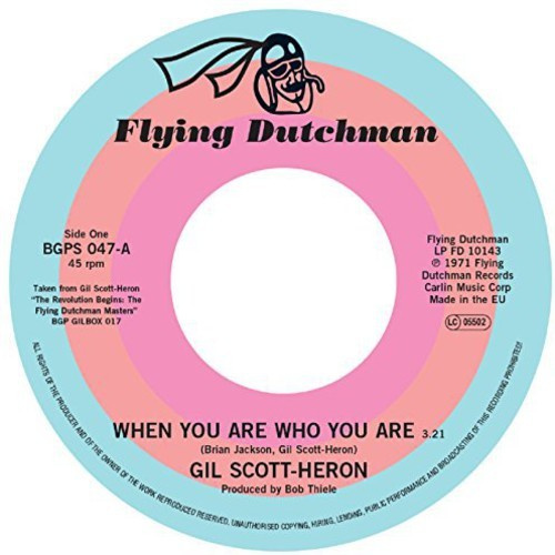 Scott-Heron Gil - When You Are Who You Are / Free Wil