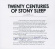 Various Artists - Twenty Centuries Of Stony Sleep Various Artists - Twenty Centuries Of Stony Sleep