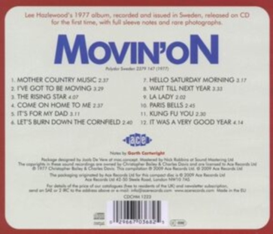 Hazlewood Lee - Movin' On