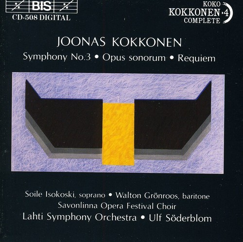 Kokkonen Joonas - Symphony 3 /Op Sonorum /Requie