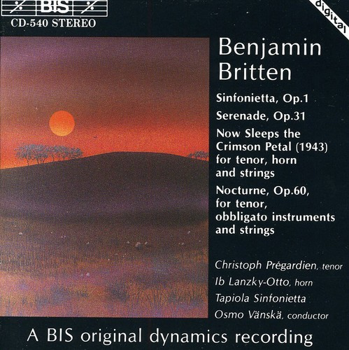 Britten Benjamin - Sinfonietta Op.1