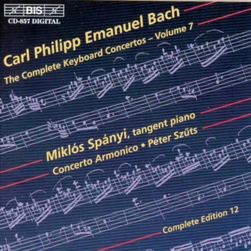 Bach Carl Philipp Emanuel - Keyb Concertos Vol 7