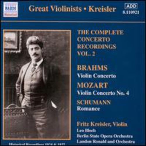 Mozart/Brahms/Schumann - Violin Concertos