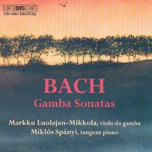 Bach Johann Sebastian - Viola Da Gamba Sonatas