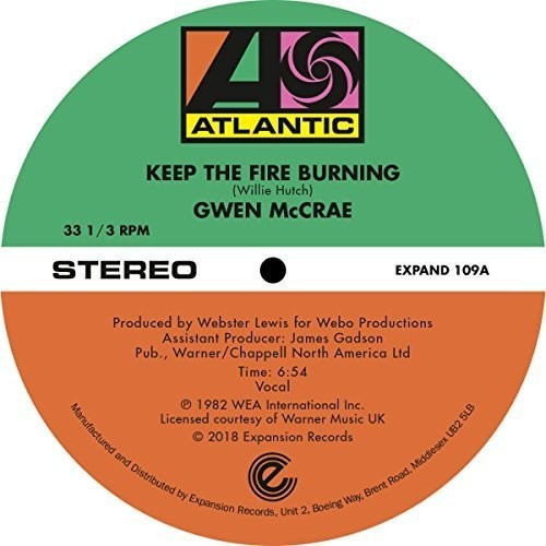 Mccrae Gwen - Keep The Fire Burning