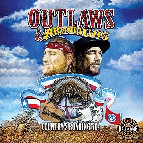 Blandade Artister - Outlaws & Armadillos: Country's Roaring 