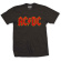 Ac/Dc - Logo Uni Bl (2XL) Ac/Dc - Logo Uni Bl (2XL)
