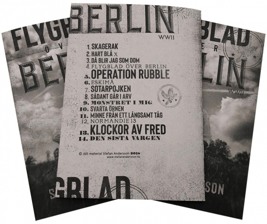 Stefan Andersson - Flygblad Över Berlin (CD & Häfte)